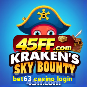 bet63 casino login